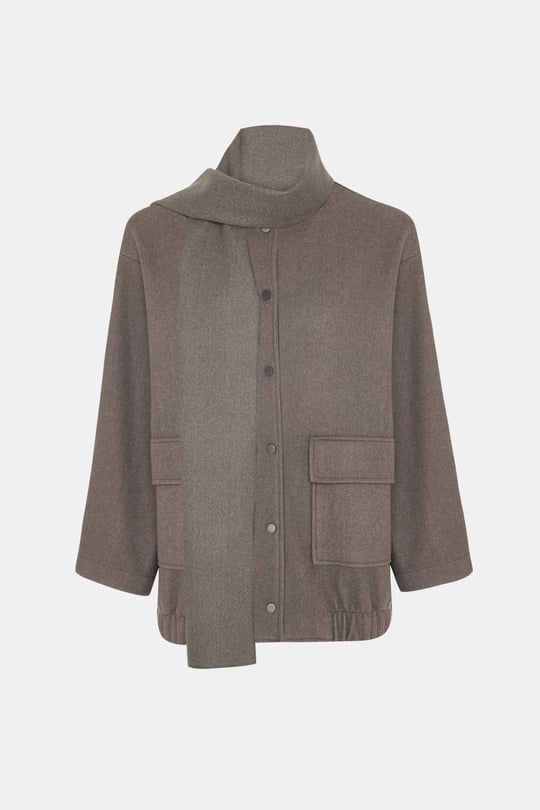 Füme Bomber Ceket