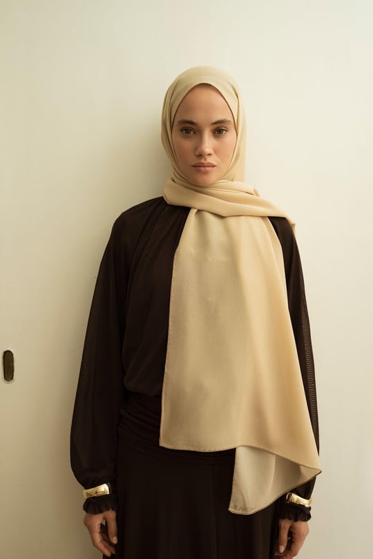 Light Beige Silk
