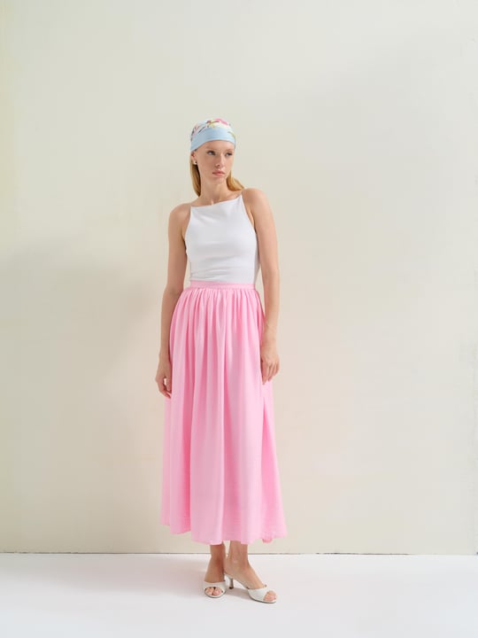 Pembe Muse Etek