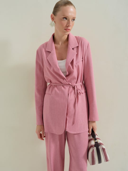 Pembe Oscar Ceket