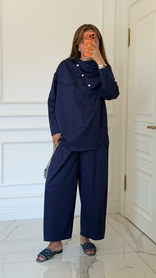 Line Lacivert  Pantolon