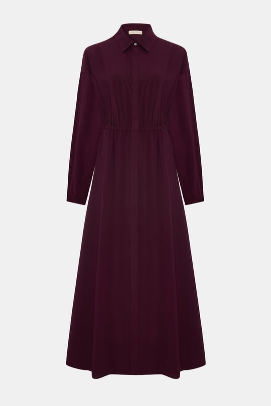 Sienna Bordo Elbise 