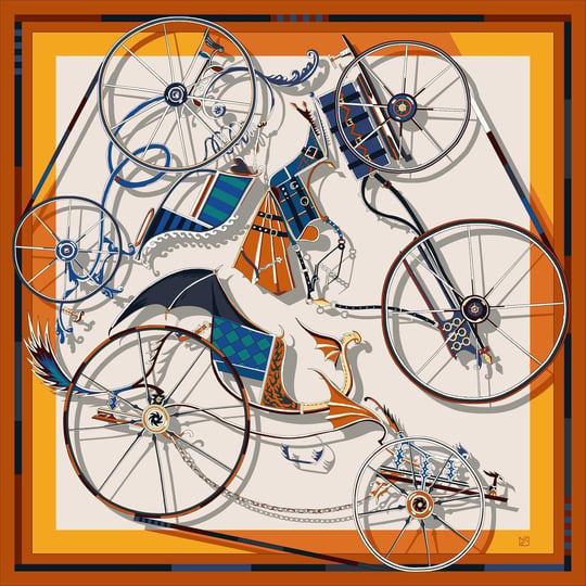 Vela Orange Silk