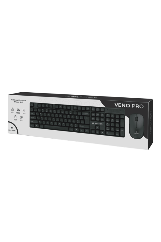 KATJMER KMSVN-002 Veno Pro Klavye Mouse Seti