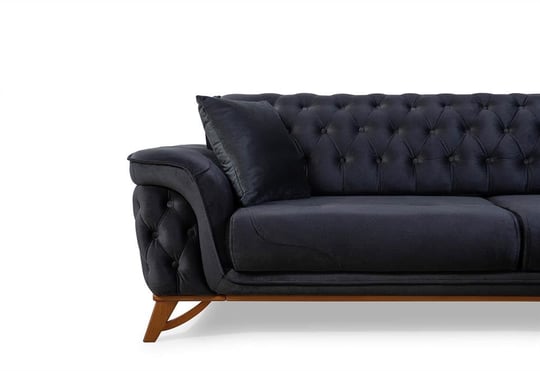 Beyzade Üçlü Koltuk (Gri)