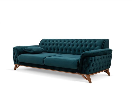 Beyzade Üçlü Koltuk (Yeşil)