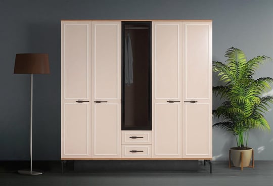 Evona 5 Kapılı Dolap