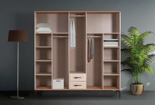 Evona 5 Kapılı Dolap