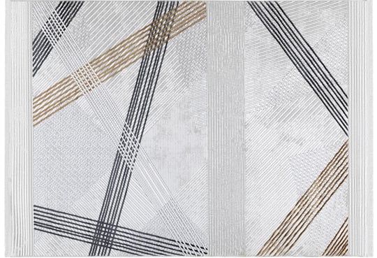 Marina Krem/Antrasit Halı 80x150 (MN418)