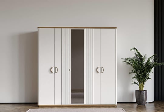 Şehrazat 5 Kapılı Dolap 