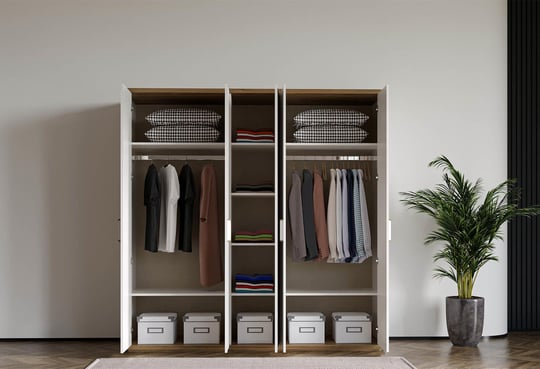 Şehrazat 5 Kapılı Dolap 