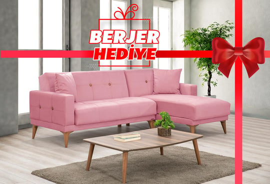 Sümela Köşe+Efes Berjer (Pembe-Gri)
