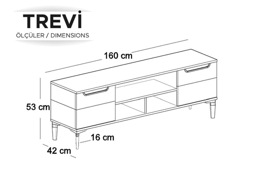 Trevi Tv Sehpası