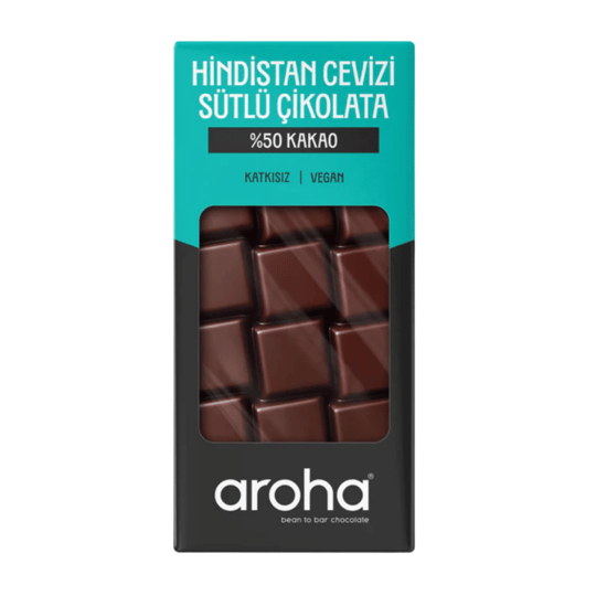 Vegan Sütlü Çikolata - Organik Hindistan Cevizi SütüŞekersiz Çikolatalar