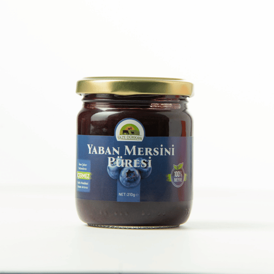Yaban Mersini Püresi 210 gYaban Mersini ve Orman Meyveleri