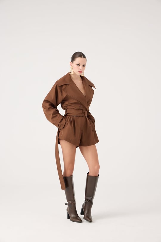 Regan Overalls Brown
