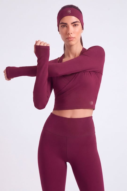 Ellen Bolero Burgundy