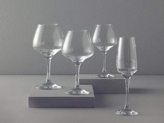 Set 2 Pahare de vin, Passion, sticlă, 290 ml, transparent