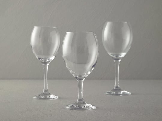 Set 2 Pahare de vin, Passion, sticlă, 360 ml, transparent