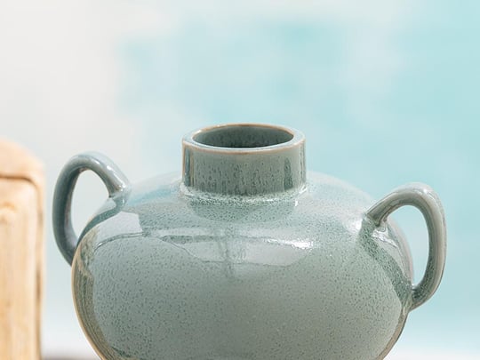 Stoneware Vase 18x15x28 cm Seledon,