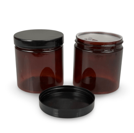 250ML TIPALI AMBER PET KAVANOZ