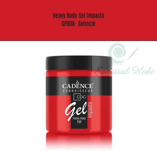 Heavy Body Gel (Impasto Jel) | Renkli Dokular ve Derinlik Yaratın