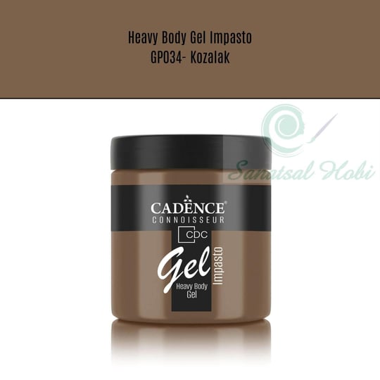 Heavy Body Gel (Impasto Jel) | Renkli Dokular ve Derinlik Yaratın