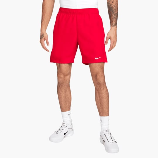 NikeCourt Dri-Fıt Victory 18 cm Tenis Şortu - Kırmızı - FD5380-657