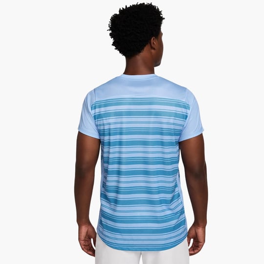 NikeCourt Dri-FIT Victory Tenis T-Shirt - Mavi