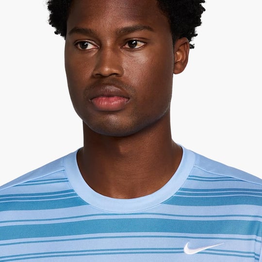 NikeCourt Dri-FIT Victory Tenis T-Shirt - Mavi