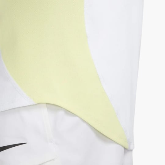 NikeCourt Slam Dri-FIT Tenis T-Shirt - Beyaz