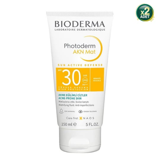 Bioderma Photoderm AKN Mat 150 ml 30 Faktör Güneş Kremi 2'li Paket