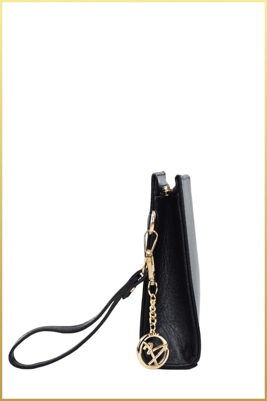 Biess Portföy Clutch El Çantası (Charm Hediyeli) - Siyah