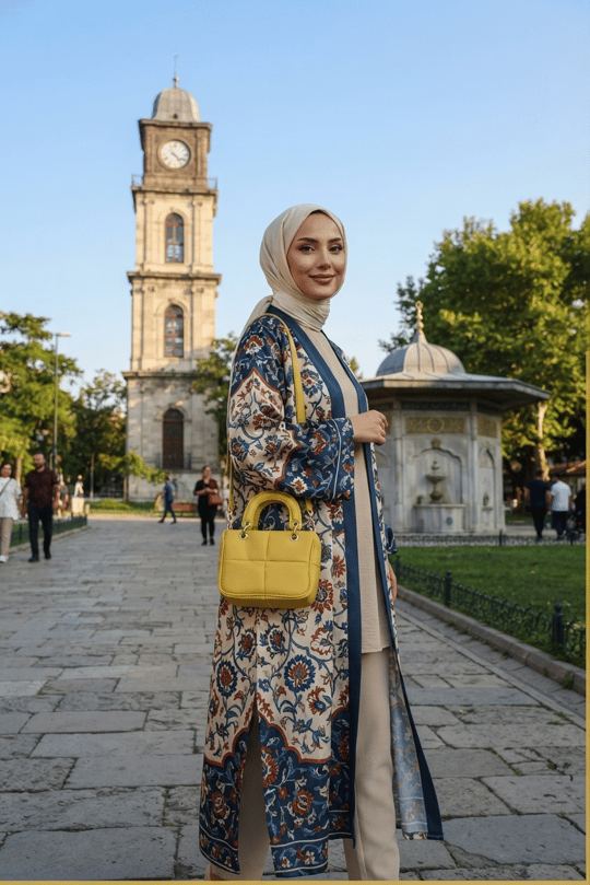 Bloom Kadın Kapitone El ve Omuz Çantası - Sarı