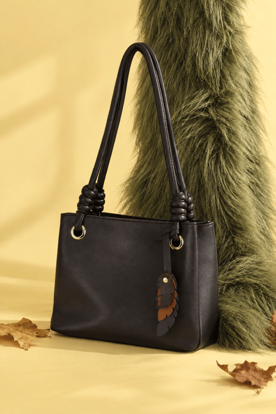 Charm Model El ve Omuz Çantası - Acı Kahve