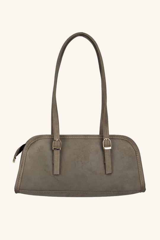 Chic Model Süet Baget Çanta - Vizon