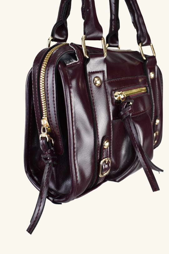 Ivy Model El ve Omuz Çantası - Bordo