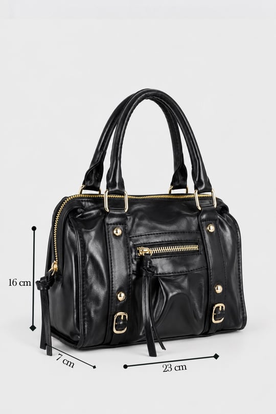 Ivy Model El ve Omuz Çantası - Siyah