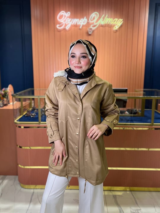 Loren Ceket Camel