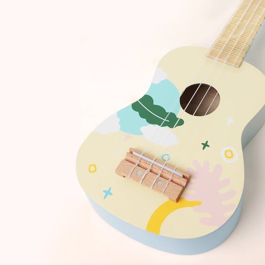 Classic World Ahşap Iris Ukelele - Mavi