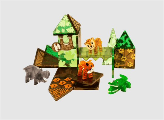 MAGNA-TILES® - Orman Manyetik Bloklar - 25 Parça