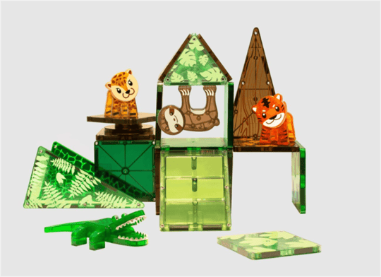 MAGNA-TILES® - Orman Manyetik Bloklar - 25 Parça