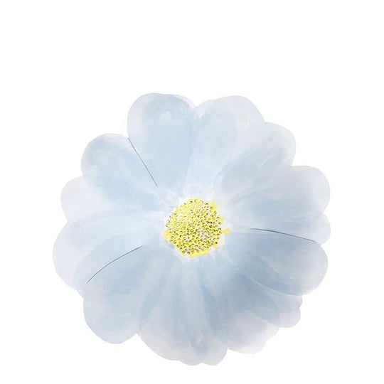 Meri Meri - Flower Garden Plates - Çiçek Bahçesi Tabaklar - S - 8Li