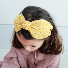 Mimi & Lula Magic Forest Wide Alice Taç - Mustard