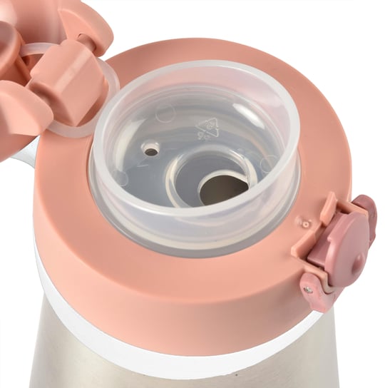 Paslanmaz Çelik Suluk 350 ml, Old pink