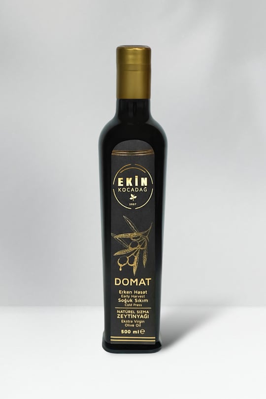 Domat Soğuk Sıkım Erken Hasat Zeytinyağı 500ml