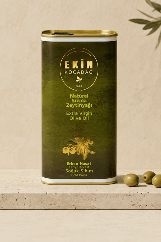 Filtresiz Erken Hasat Soğuk Sıkım Naturel Sızma Zeytinyağı 1lt (TNK)