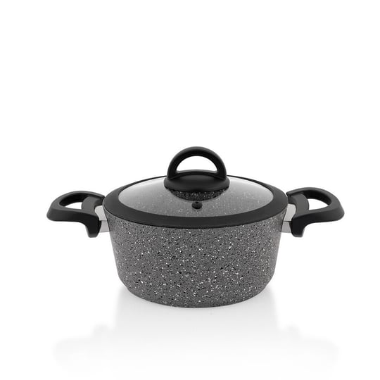 Schafer 1S0838-20003-Gri01 Cucina Granit Tencere Seti -7 Parça-Gri