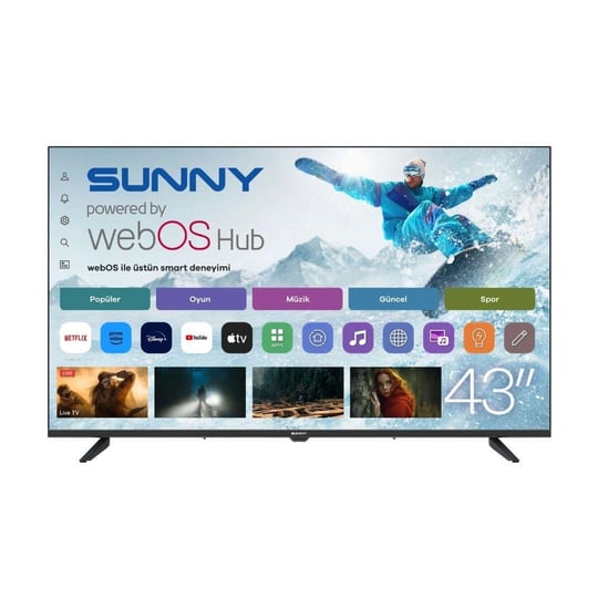 SUNNY SN65FMN503-A-0256 TİZEN TELEVİZYON|Yiğit Avm'de.