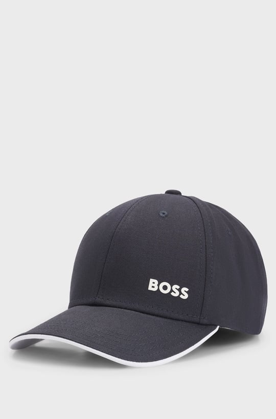 BOSS  BOSS Erkek Marka Logolu Ayarlanabilir Günlük Kullanım Lacivert Şapka 50519219-402